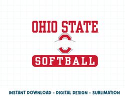 ohio state buckeyes softball black