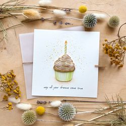 greeting card - may all your dreams come true