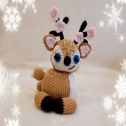 crochet pattern mom deer pdf ternura amigurumi english- espanol