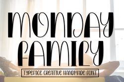 monday family font