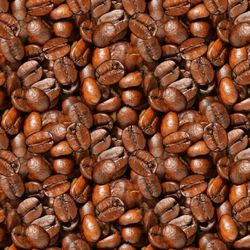 coffee beans 23 seamless tileable repeating pattern
