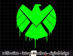 marvel agents of s.h.i.e.l.d. green dripping ooze png, sublimation