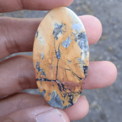 sulawesi maligano jasper, handmade scenic gemstone