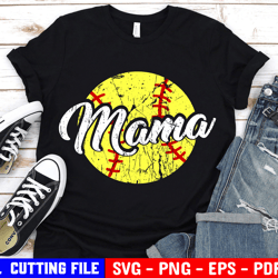 softball mama svg, softball mom svg, softball shirt, love softball svg, softball fan svg file for cricut & silhouette