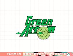 dc comics the green arrow vintage text poster png, digital print,instant download