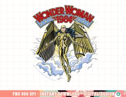 dc comics wonder woman 1984 gold suit clouds portrait png, digital print,instant download