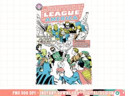 dc justice league cover 21 crisis png, digital print,instant download
