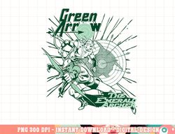 green arrow the emerald archer png, digital print,instant download