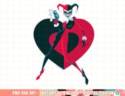 harley quinn heart png, digital print,instant download