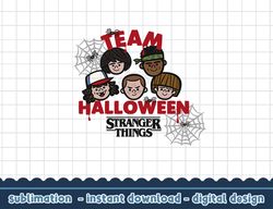 stranger things halloween d&d party members png,digital print