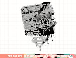 superman identity png, digital print,instant download