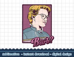 stranger things where s barb cartoon poster png,digital print