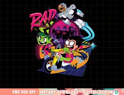 teen titans go rad png, digital print,instant download