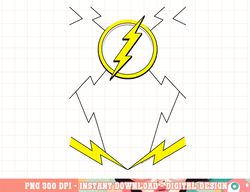 the flash new uniform png, digital print,instant download