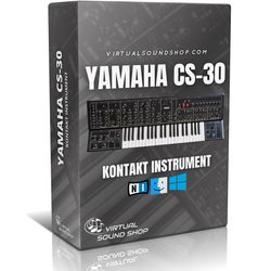 yamaha cs-30 kontakt library - virtual instrument nki software