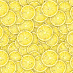 lemon slices 22 seamless tileable repeating pattern