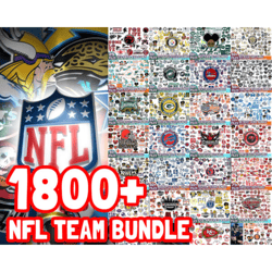 1800 files football mega bundle svg