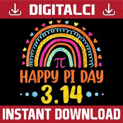 Happy Pi Day Mathematic Math Teacher Leopard Rainbow Pi Day, Funny Pi Day, Math 14th PNG Sublimation