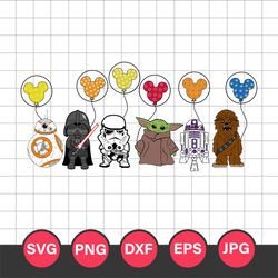 May The 4th Be With You Svg, Disney Star Wars Svg, Png Jpg Dxf Eps Digital File