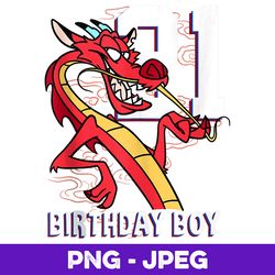 disney mulan mushu 21st birthday boy portrait v2