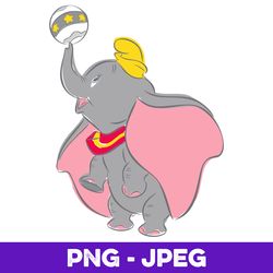 disney dumbo storybook v1 , png design, png instant download