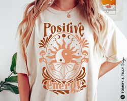 positive energy svg png, self love svg, inspirational svg, wildflower svg, tshirt svg