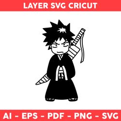 Anime Bleach Character Svg, Anime Girl Svg, Anime Manga Svg, - Inspire  Uplift