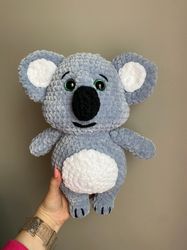 crochet pattern koala cute amigurumi toy