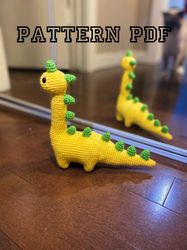 pattern dinosaur english pdf crochet amigurumi