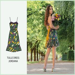 pattern - tulle dress jordana - thisiskachi