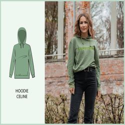 pattern - hoodie celine - thisiskachi