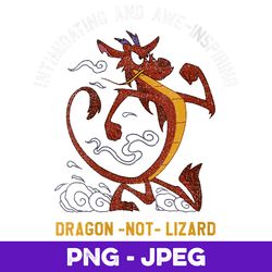 womens disney mulan mushu dragon not lizard portrait v3