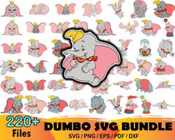 220 files disney dumbo svg bundle, disney svg, dumbo svg