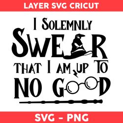 i solemnly swear that i am up to no good svg, harry potter svg, harry potter cricut svg, png digital file - digital file