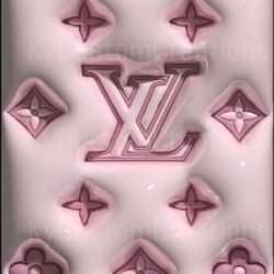 trending louis vuitton 3d pink tumbler wrap png digital download