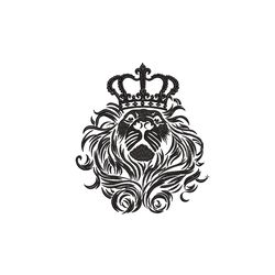 lion embroidery designs, lion with crown embroidery designs, lion head, machine embroidery files, digital download