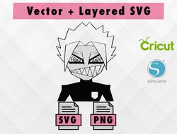 blue lock shidou ryusei,anime svg png,cutting files for the cricut , nagi svg , blue lock svg