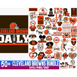 bundle cleveland browns svg, football team svg