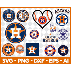 houston astros baseball team svg