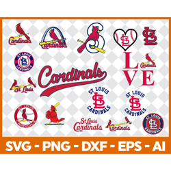 st louis cardinals baseball team svg