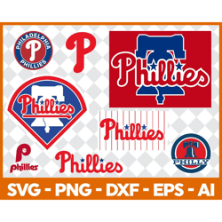 philadelphia phillies baseball team svg