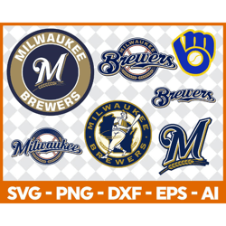 milwaukee brewers baseball team svg