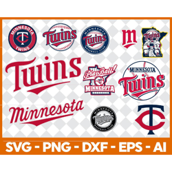 minnesota twins baseball team svg