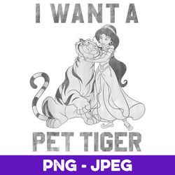 disney aladdin jasmine and rajah i want a pet tiger v2