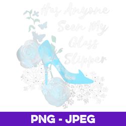 disney cinderella has anyone seen my glass slipper floral v2