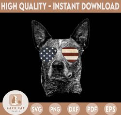 Dog 4th of July American Flag Png, American Flag Png, Retro 4th Of July Png, Retro America Png, Sublimation Design Png