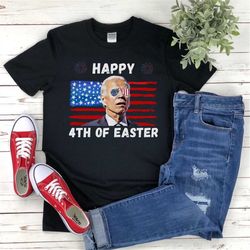biden 4th of july shirt, funny 4th of july shirt, happy 4th of easter joe biden confused, republican gift tee, fourth of