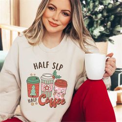 speech therapy sweater, christmas slp shirt, slpa speech pathologist shirt, speech pathology speech language pathologist