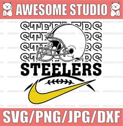 steelers football logo svg, steelers nfl teams cricut files , nfl svg, nfl teams, nfl png, football teams png, instant d