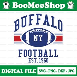 buffalo football est 1960 svg, sport svg, football svg, nfl svg, buffalo bills svg, buffalo bills nfl, bills football